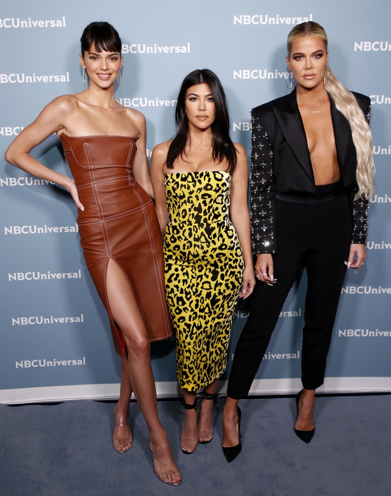 NBCUNIVERSAL UPFRONT EVENTS -- 2019 NBCUniversal Upfront in New York City on Monday, May 13, 2019 -- Pictured: (l-r) Kendall Jenner, Kourtney Kardashian, Khloe Kardashian, "Keeping up with The Kardashians" on E! Entertainment -- (Photo by: Heidi Gutman/NB (Foto: NBCU Photo Bank via Getty Images)