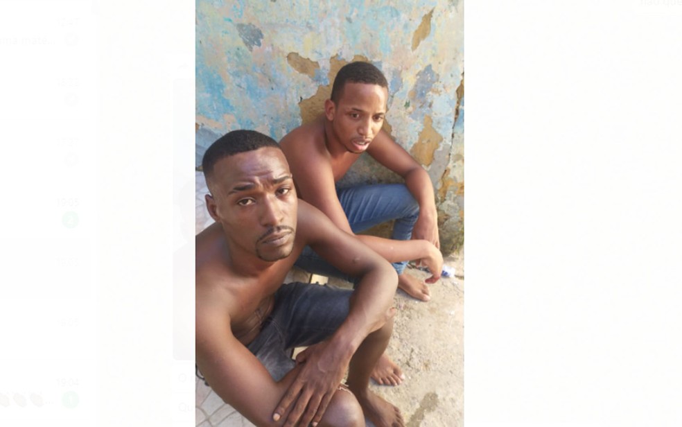 Bruno e Yan Barros foram torturados e mortos a tiros após furtarem carnes em mercado — Foto: Arquivo pessoal