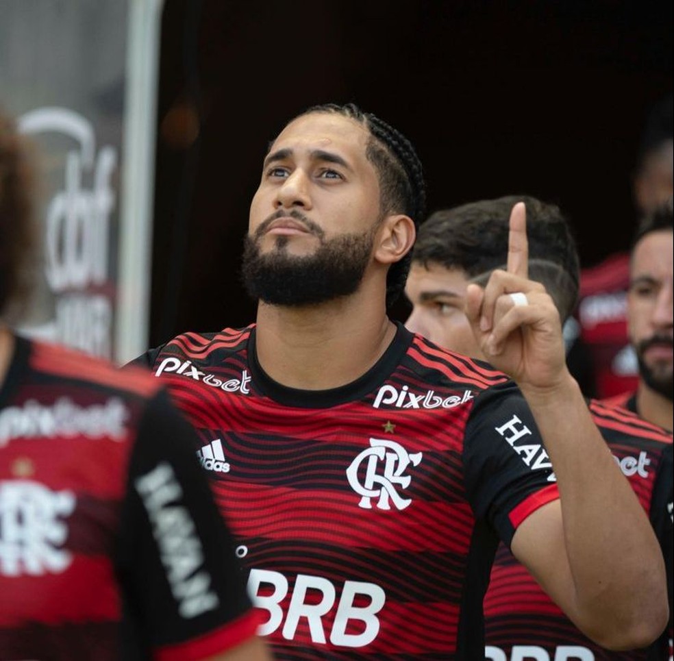 Pablo Castro é jogador do Flamengo — Foto: Arquivo pessoal