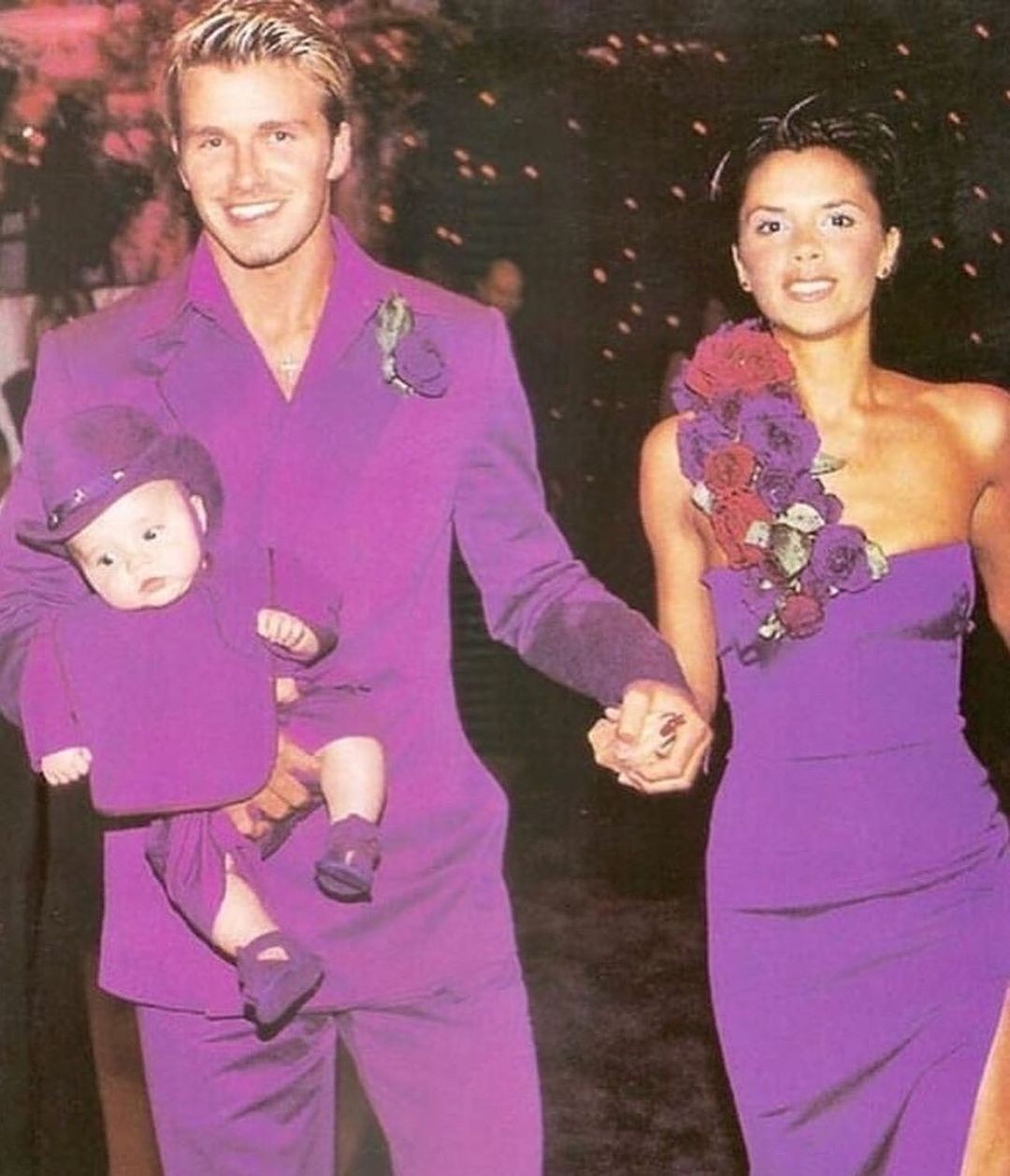 David e Victoria Beckham celebram 22 anos de casamento (Foto: Reprodução/Instagram)