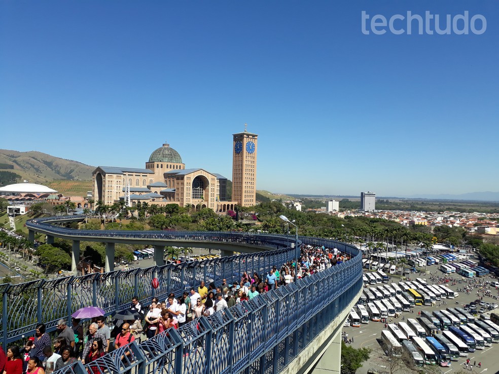 Galaxy J5 Prime tra boas fotos em ambientes abertos — Foto: Aline Batista/TechTudo