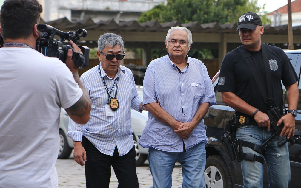 Pedro Corrêa foi preso pela Lava Jato em abril de 2015 (Foto: Geraldo Bubniak/AGB/Estadão Conteúdo)