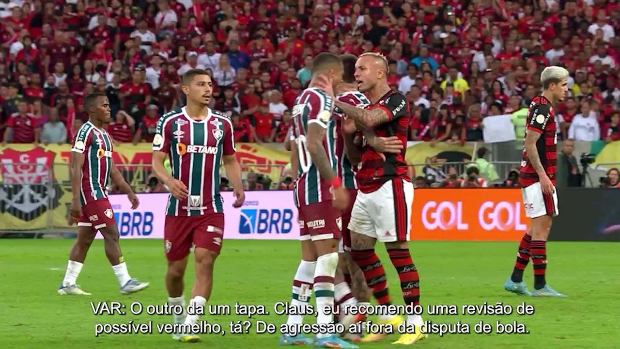Confira a an&aacute;lise do VAR de Flamengo x Fluminense