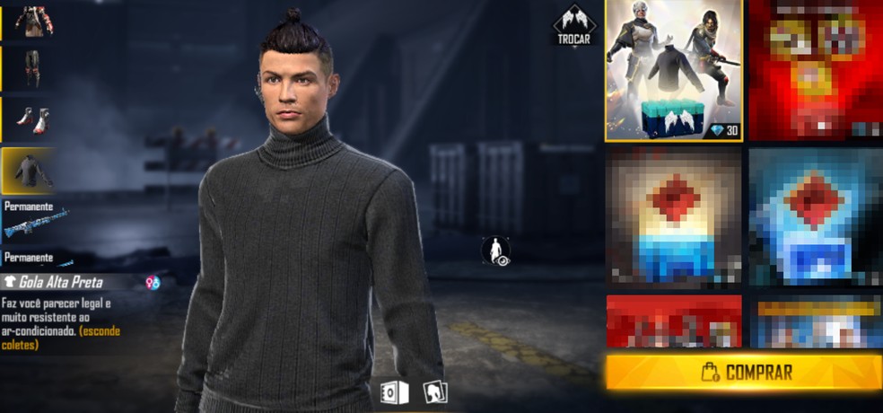 Free Fire Skin Gola Alta Preta Volta Na Caixa De Anjo Veja Como Pegar Free Fire Ge A garena lançou na loja do free fire uma caixa de armas e essa caixa se chama amor cibernético, dentro dela tem um monte de skins da hora para você tentar adquirir por apenas 99 diamantes. free fire skin gola alta preta volta