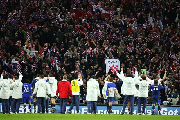 Inglaterra e Croácia (Foto: Getty Images)