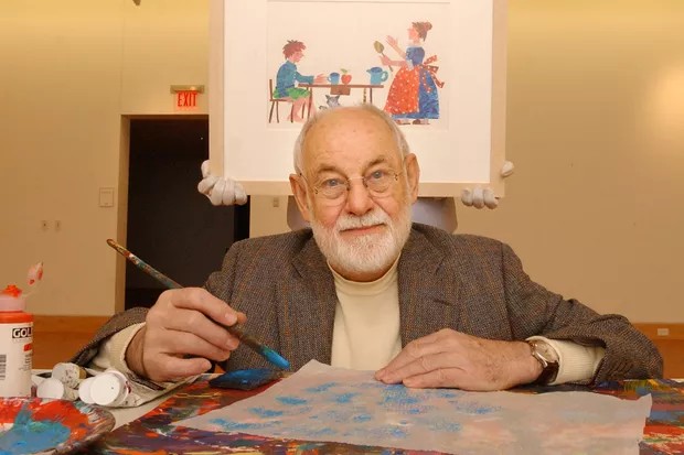 Autor e ilustrador de livros infantis Eric Carle morreu aos 91 anos por insuficiência renal (Foto: Getty Images)