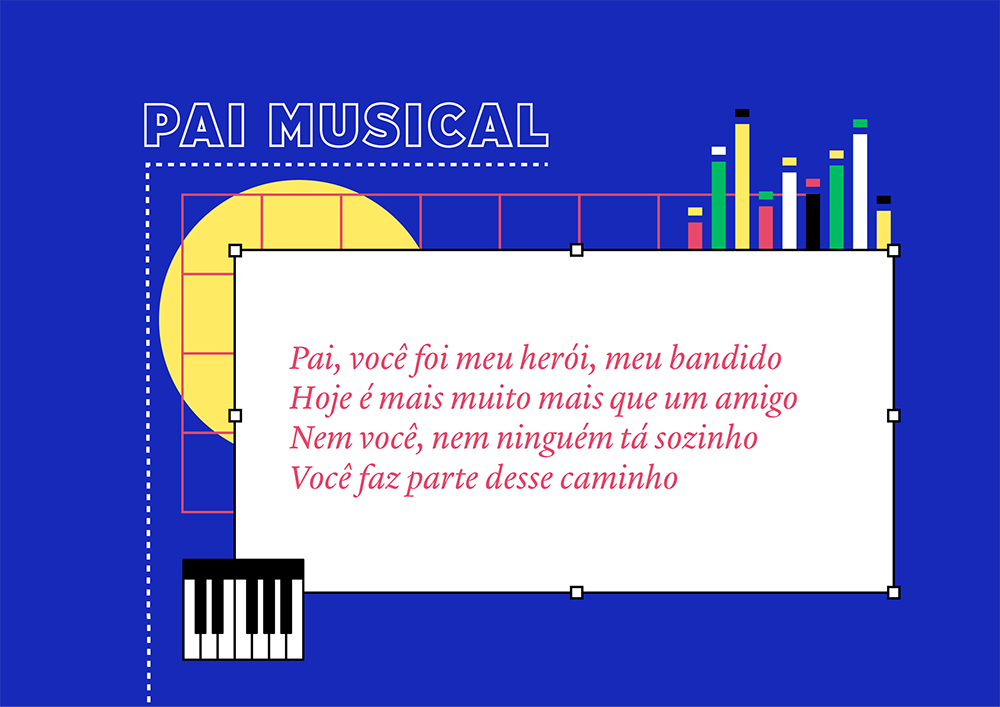 Pai musical (Foto: Arte: Victor Amirabile)
