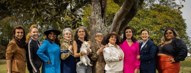 O elenco de "Clube das mulheres de negócios" — Foto: Aline Arruda