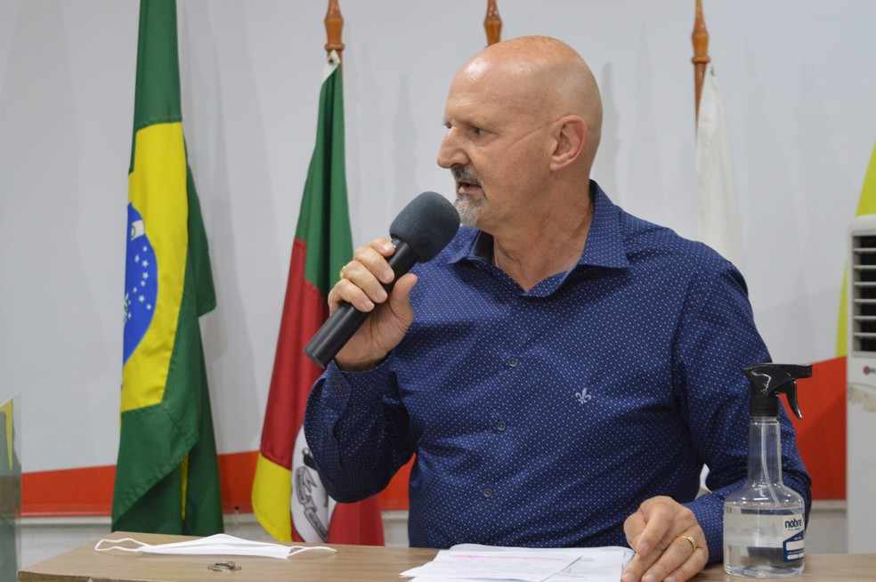 Professor Bonatto (PSDB) — Foto: Henrique Lima/Câmara Municipal de Viamão