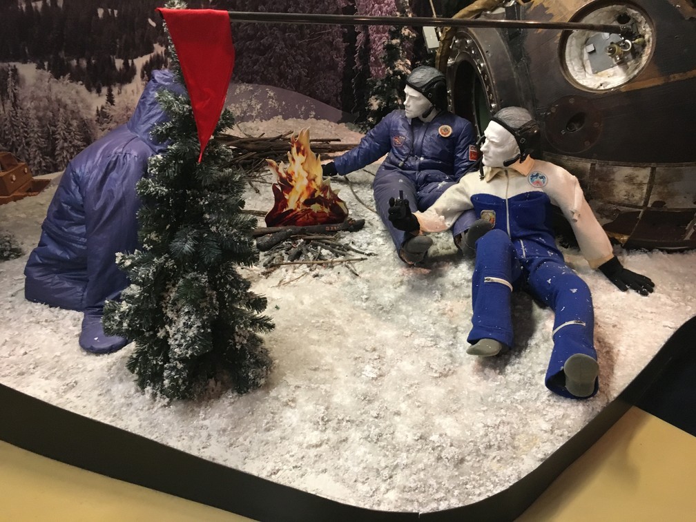 Soyuz TM-7, sétima espaçoaeronave a atracar na estação espacial MIR. (Foto: G1/ Adriane Schultz)