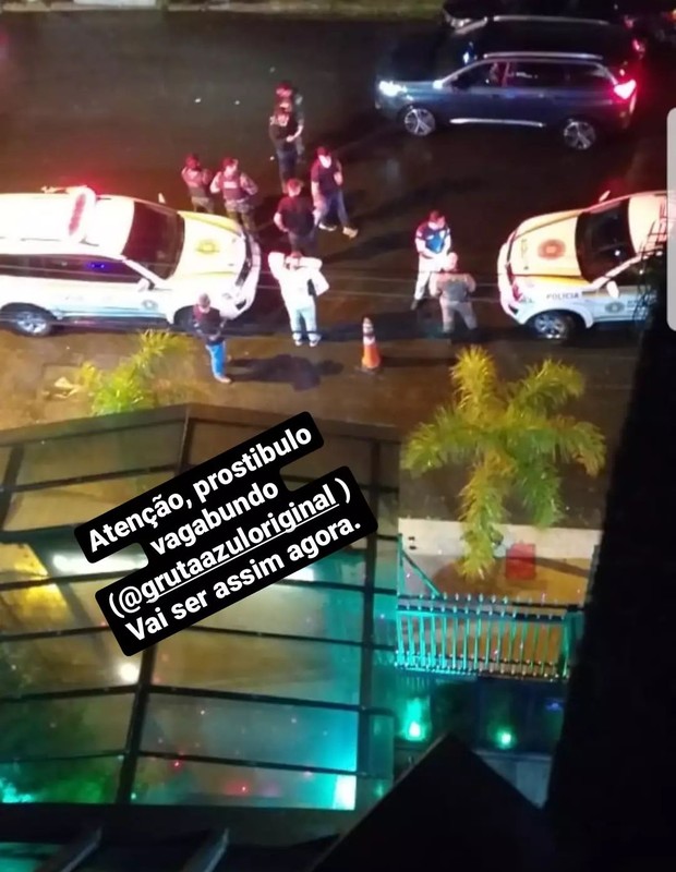 Ex-marido de Andressa Urach posta depois de levar policiais aonde modelo se apresentaria (Foto: Reprodução/Instagram)