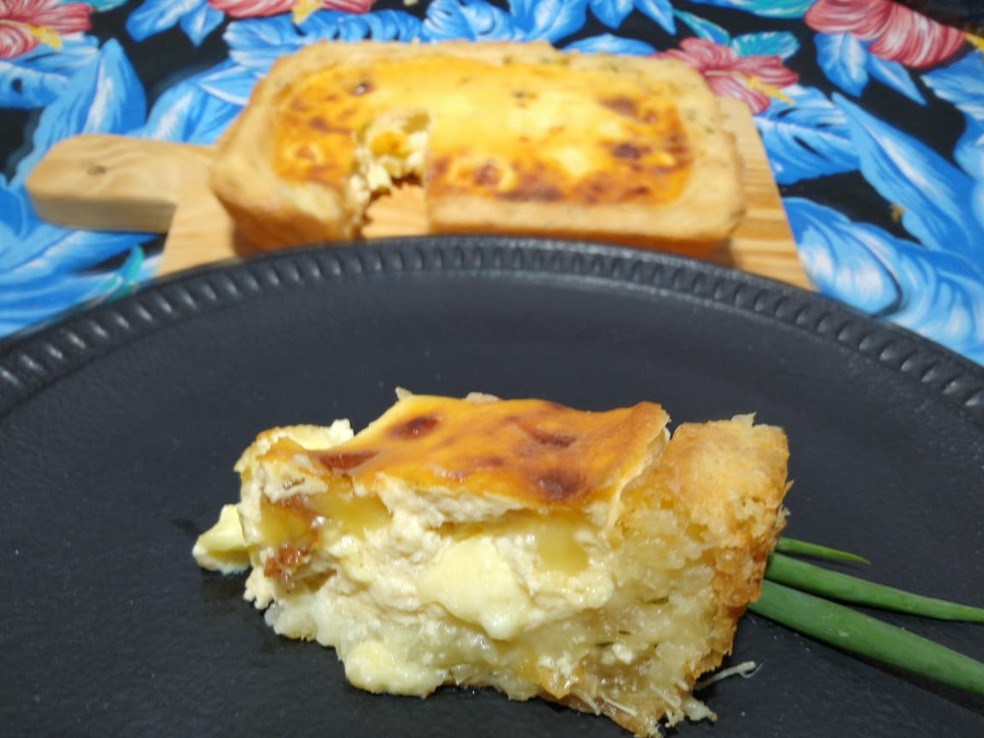 Torta pode ser servida em qualquer refei&ccedil;&atilde;o &mdash; Foto: Alexandre Dantas