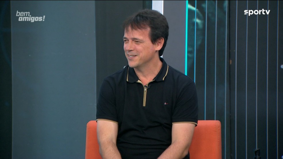 Fernando Diniz no programa Bem, Amigos — Foto: Sportv