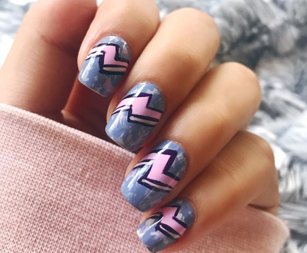 Unhas decoradas (Foto: Instagram/Reprodução) Unhas decoradas (Foto: Instagram/Reprodução)