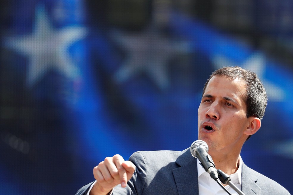  Juan GuaidÃ³, em imagem de arquivo â€” Foto: Reuters