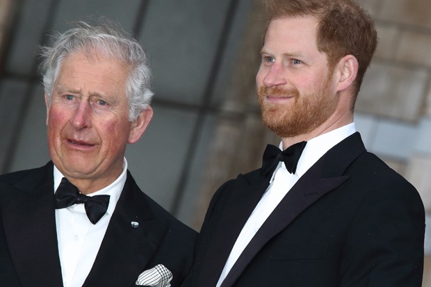 Príncipe Charles e Príncipe Harry (Foto: Getty Images)