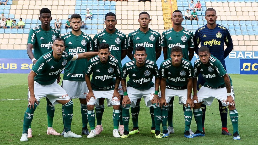 A equipe sub-20 do Palmeiras Ã© a atual campeÃ£ paulista da categoria â?? Foto: Fabio Menotti / Ag. Palmeiras