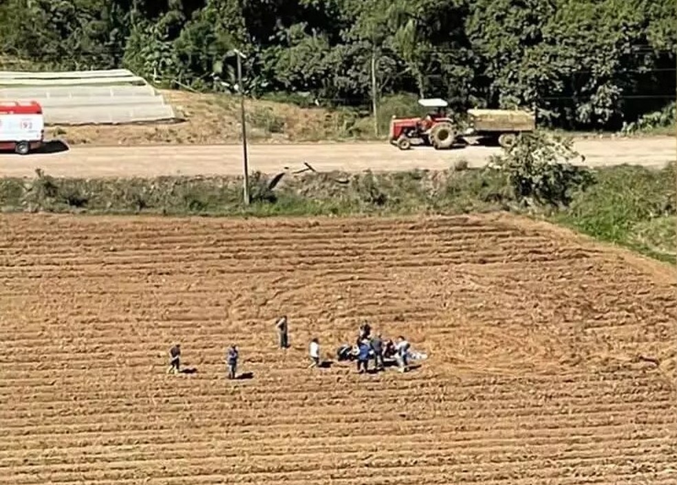 Vítima não resistiu aos ferimentos e morreu no local — Foto: Saer/Sarasul/Divulgação