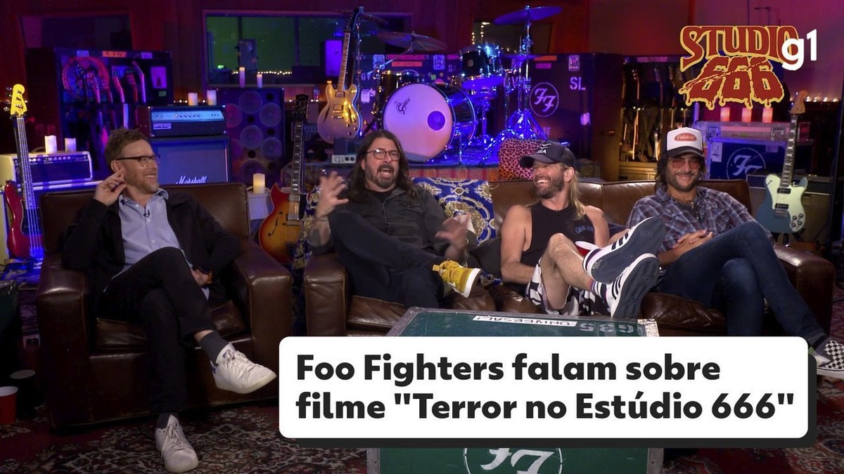 Foo Combatants enfrenta um Dave Grohl possuido em ‘Terror no Estúdio 666’, exibido no Brasil antes do Lollapal |  Lollapalooza 2022