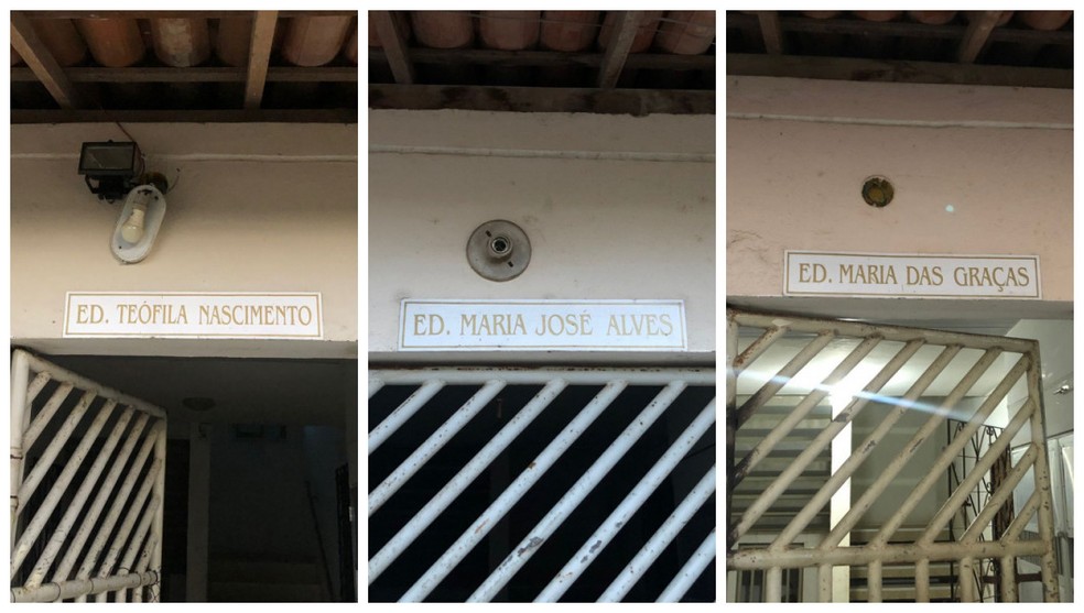 Formado por quatro blocos, cada prédio recebeu o nome de ex-diretoras fundadoras do Sindicato dos Trabalhadores Domésticos — Foto: João Souza/g1