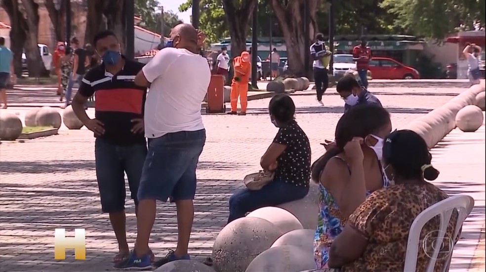 Casos de Covid-19 na Ilha de São Luís ainda não estão sobre controle, segundo pesquisadores — Foto: Reprodução/TV Globo