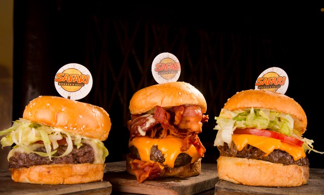 Hambúrgueres no Safari Burger: novidades no Leblon