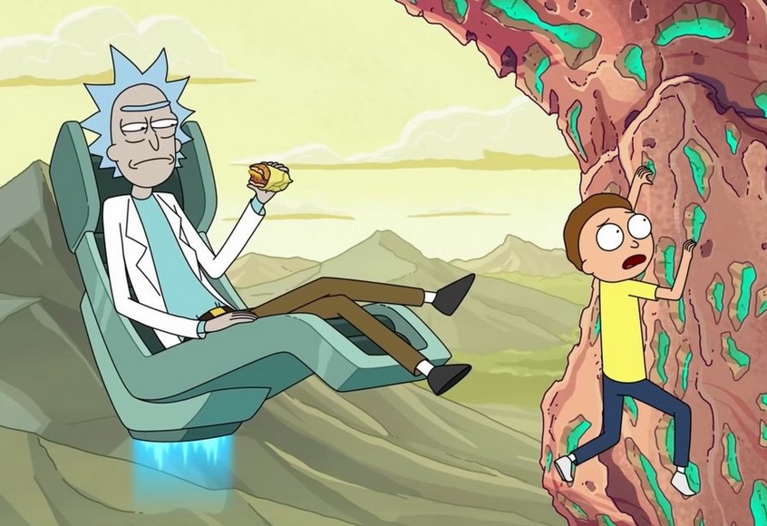 Os protagonistas de Rick and Morty (Foto: Reprodução)