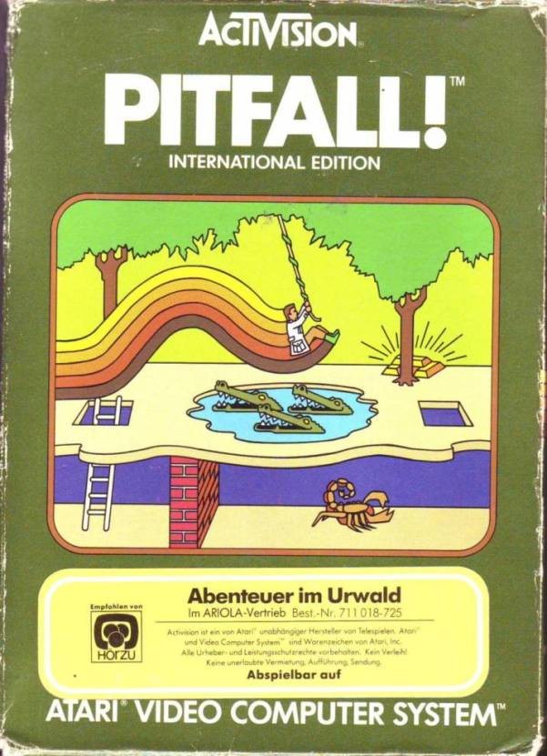 Pitfall, jogo clássico do clássico Atari (Foto: Reprodução)