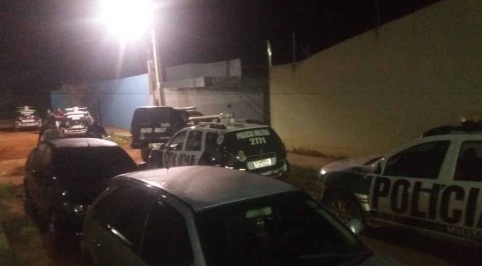 Chácara está localizada no Bairro Campo Alegre, em Juazeiro do Norte. — Foto: Polícia Militar/Divulgação