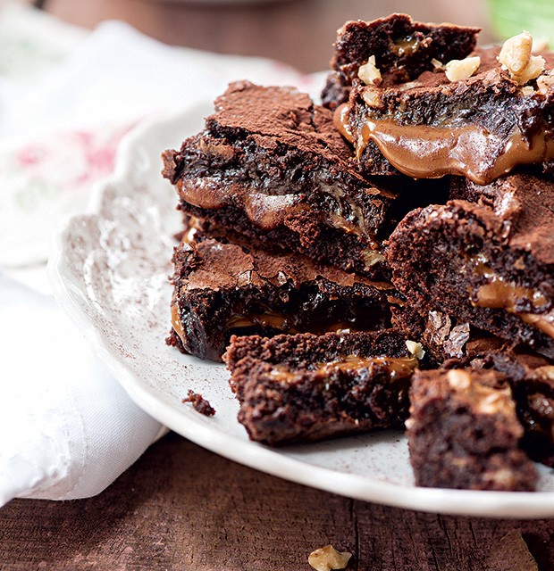 Brownie de doce de leite - Casa e Jardim | Doces