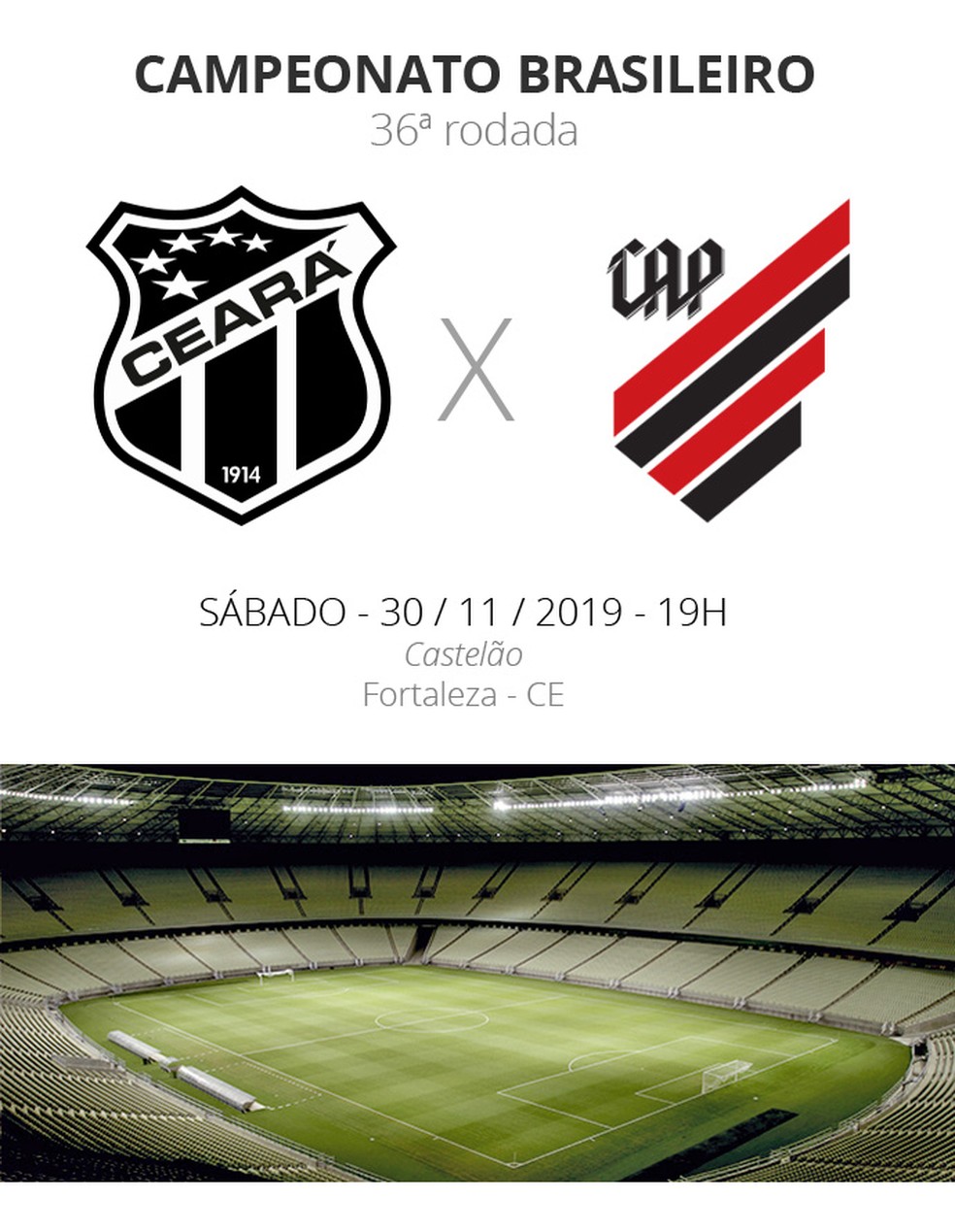 Ceara X Athletico Pr Veja Onde Acompanhar Escalacoes Desfalques E Arbitragem Brasileirao Serie A Ge
