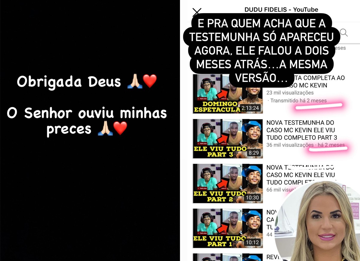 Deolane Bezerra fala sobre morte de MC Kevin e cita Mc VK (Foto: Reprodução / Instagram)