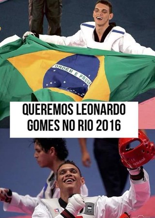 Leonardo Gomes campanha taekwondo seletiva olímpica (Foto: Reprodução/Facebook)