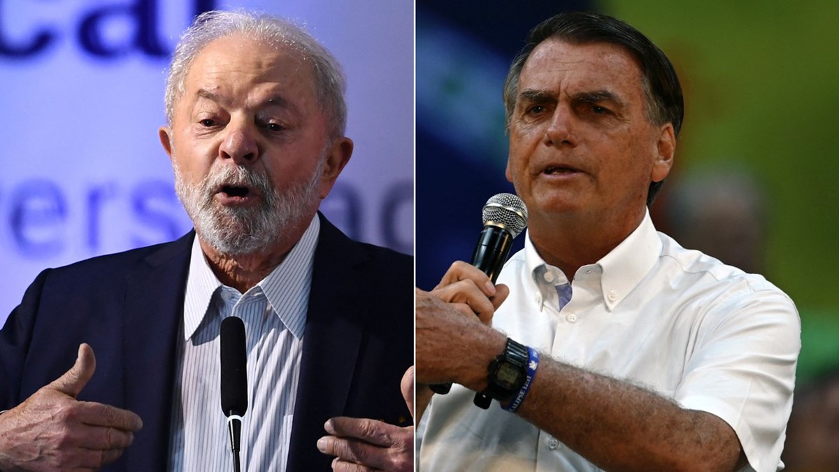 Ipec: Bolsonaro tem 46% de rejeição e Lula tem 33%