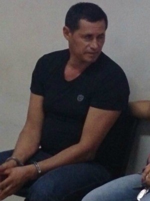 Lindomar de Sales Silva, de 42 anos, foi preso após investigações da Polinter e Delegacia de Rorainópolis (Foto: Thiago J. Cabral/G1 RR)