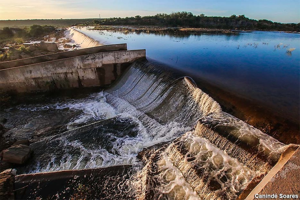 Açude Mendubim, em Assu — Foto: Canindé Soares
