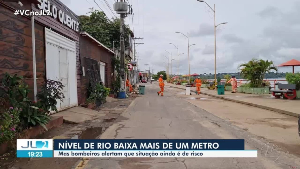 Cheia em Marabá: nível do rio Tocantins baixa e atinge 11,72m nesta segunda-feira