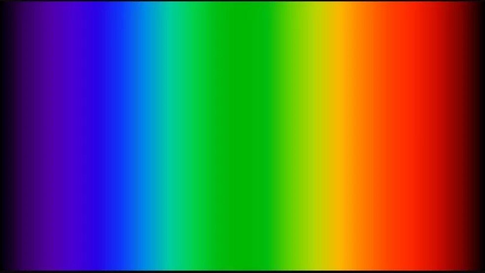 No espectro de luz visível estão todas as cores que conseguimos perceber… com exceção de uma — Foto: BBC