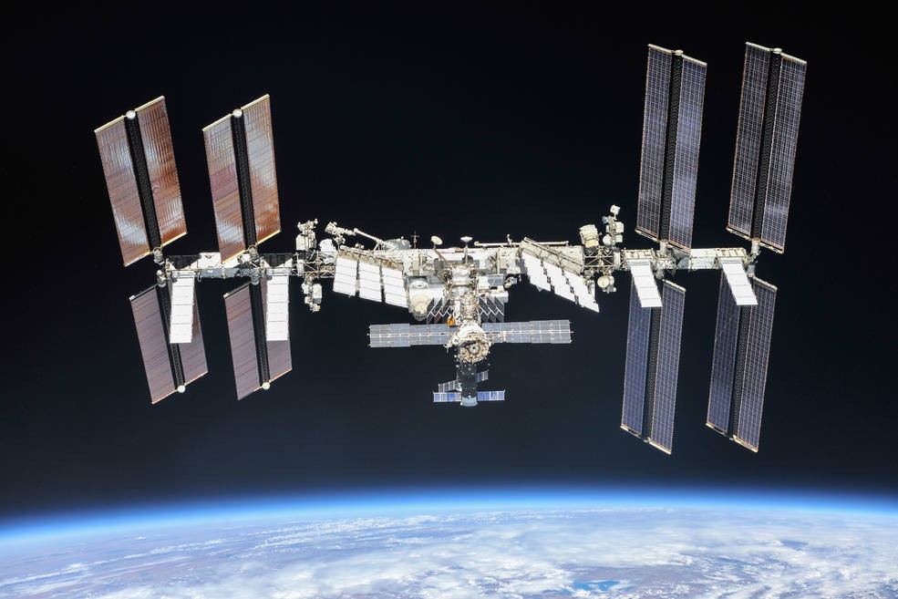 A Estação Espacial Internacional (ISS) (Foto: NASA)
