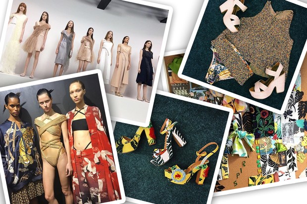 Cliques da cobertura do SPFW no Instagram da Vogue Brasil (Foto: Vogue Brasil)
