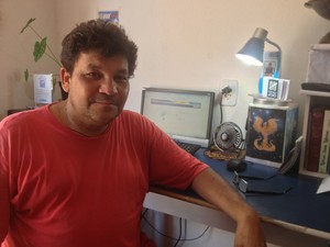 Raul Tabajara, tecnólogo do IBGE (Foto: Abinoan Santiago/G1)
