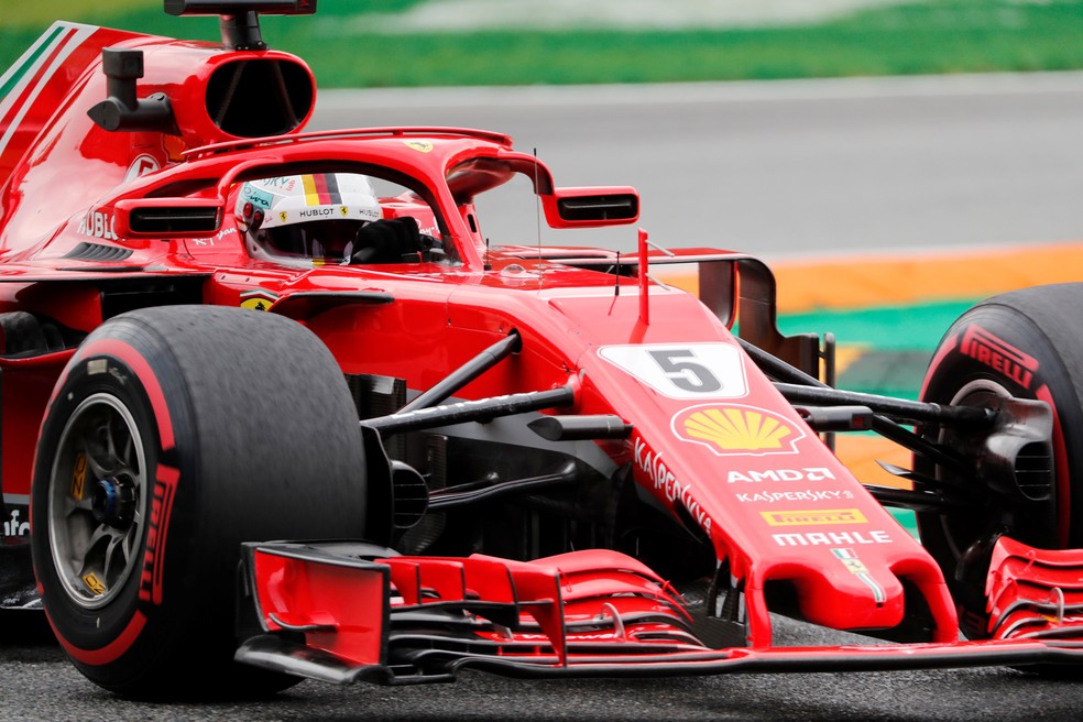 Ferrari teve queda drástica a partir do GP da Itália — Foto: Reuters