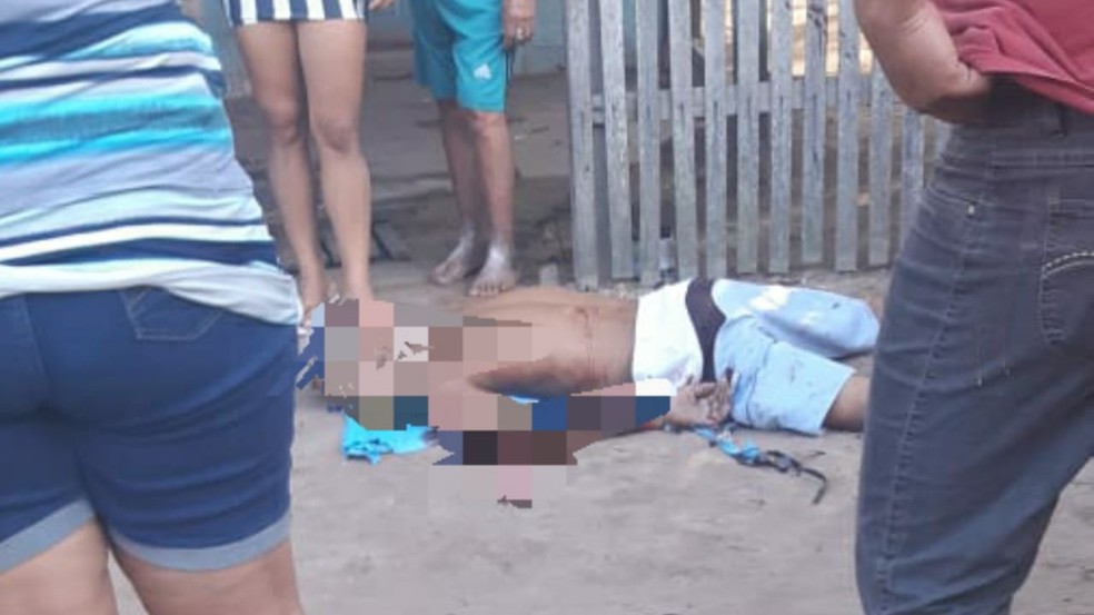 Homem foi morto na tarde de sábado (9) no bairro Área Verde em Santarém — Foto: Redes sociais