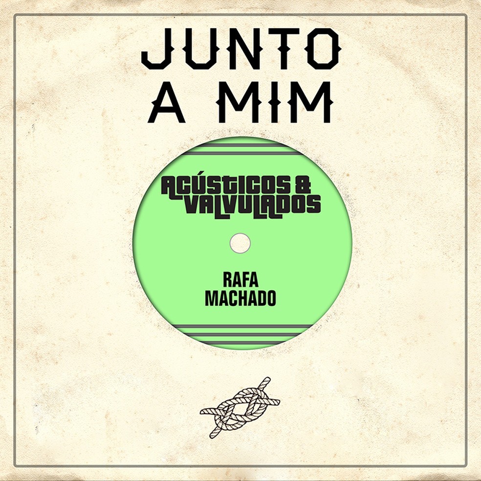 Capa do single 'Junto a mim', de Acústicos & Valvulados com Rafa Machado — Foto: Divulgação