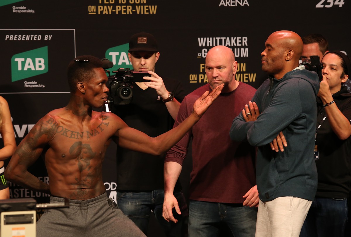 Ufc 234 Adesanya X Silva Sportv Combate Sportv
