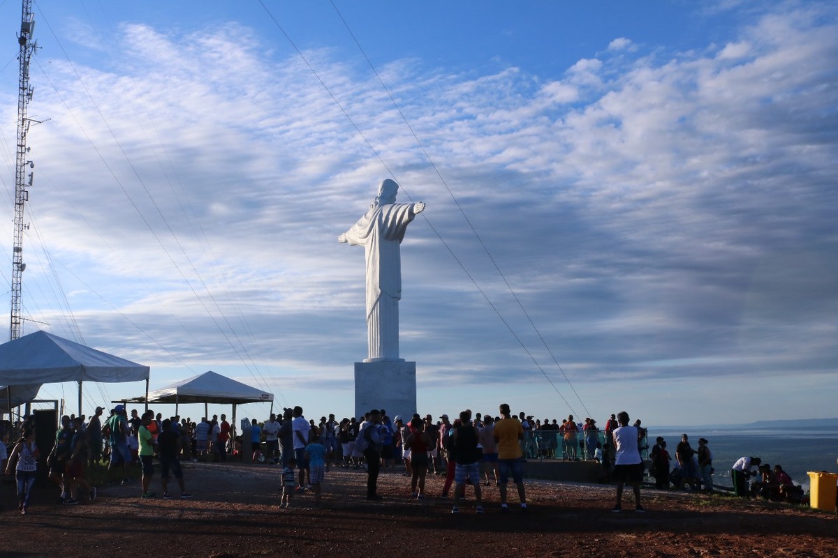 Moradores visitam mirante do Cristo Redentor em parque de MT há mais de 30  anos | Mato Grosso | G1