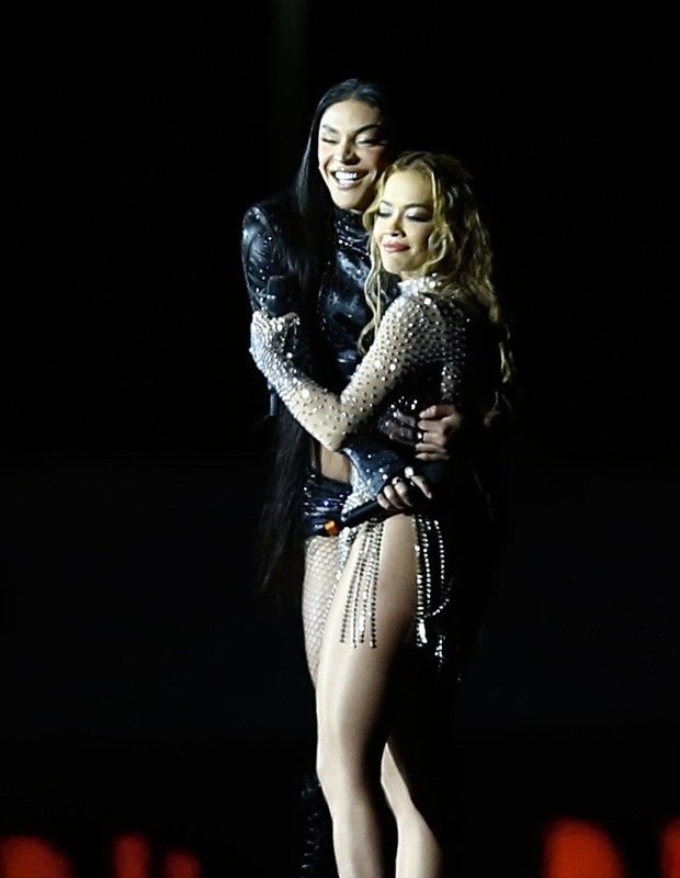 Pabllo Vittar e Rita Ora (Foto: Roberto Filho/Brazil News)