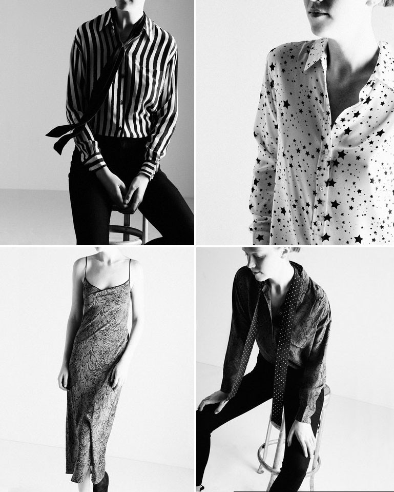 Peças da primeira coleção de Kate Moss para a Equipment (Foto: Divulgação)