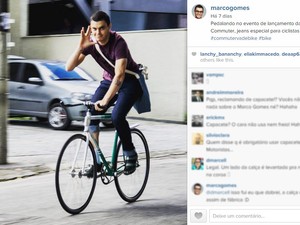 @marcogomes: Marco Gomes é um jovem empreendedor brasileiro e fundador da boo-box. Compartilha imagens de algumas de suas paixões no Instagram: empreendedorismo, bicicletas e temas nerds.  (Foto: Reprodução/Instagram/Marco Gomes )