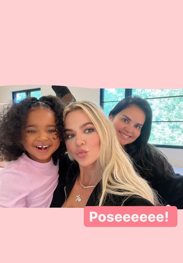 Monica Longanbach, Andreza Cooper e  Khloé Kardashian (Foto: Reprodução/ Instagram)